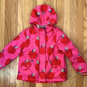 Mini Boden Apple Sherpa Lined Anorak Jacket